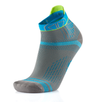 Run Feel Socks | Grey / Turquoise